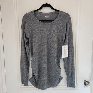 Athleta Heather Gray Performance Top